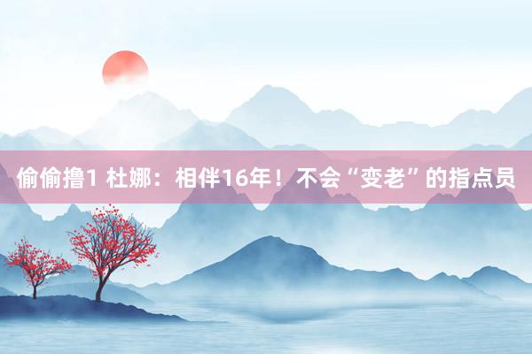 偷偷撸1 杜娜:相伴16年!不会“变老”的指点员