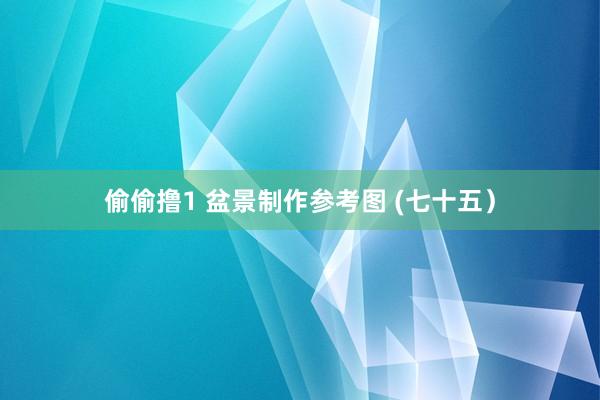 偷偷撸1 盆景制作参考图 (七十五）