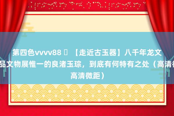 第四色vvvv88 ​【走近古玉器】八千年龙文化极品文物展惟一的良渚玉琮，到底有何特有之处（高清微距）