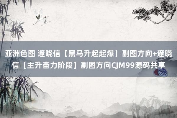 亚洲色图 邃晓信【黑马升起起爆】副图方向+邃晓信【主升奋力阶段】副图方向CJM99源码共享